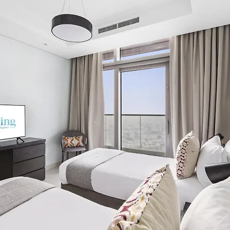 Aliving Luxury 2Br With Infinity Pool At Paramount Hotel Midtown Close To Dubai Mall & Burj Khalifa Extérieur photo
