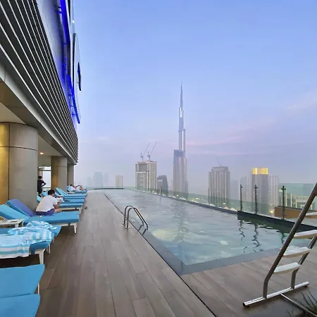 Aliving Luxury 2Br With Infinity Pool At Paramount Hotel Midtown Close To Dubai Mall & Burj Khalifa Extérieur photo