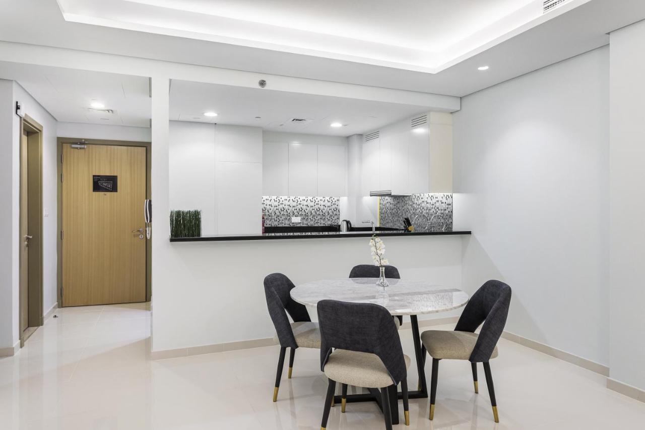 Aliving Luxury 2br With Infinity Pool At Paramount Midtown Close To Mall & Burj Khalifa Apartamento *
